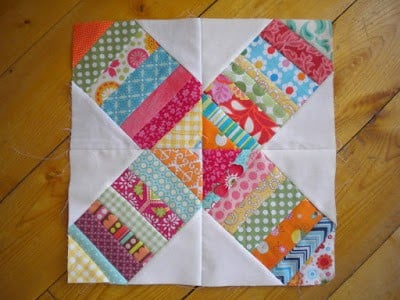 Scrap Quilt Patterns Made with Strips featured by top US quilting blog, A Quilting Life