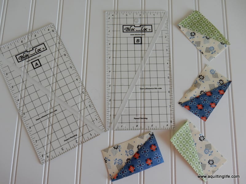 Half Triangle Rectangles Ruler Review - A Quilting Life