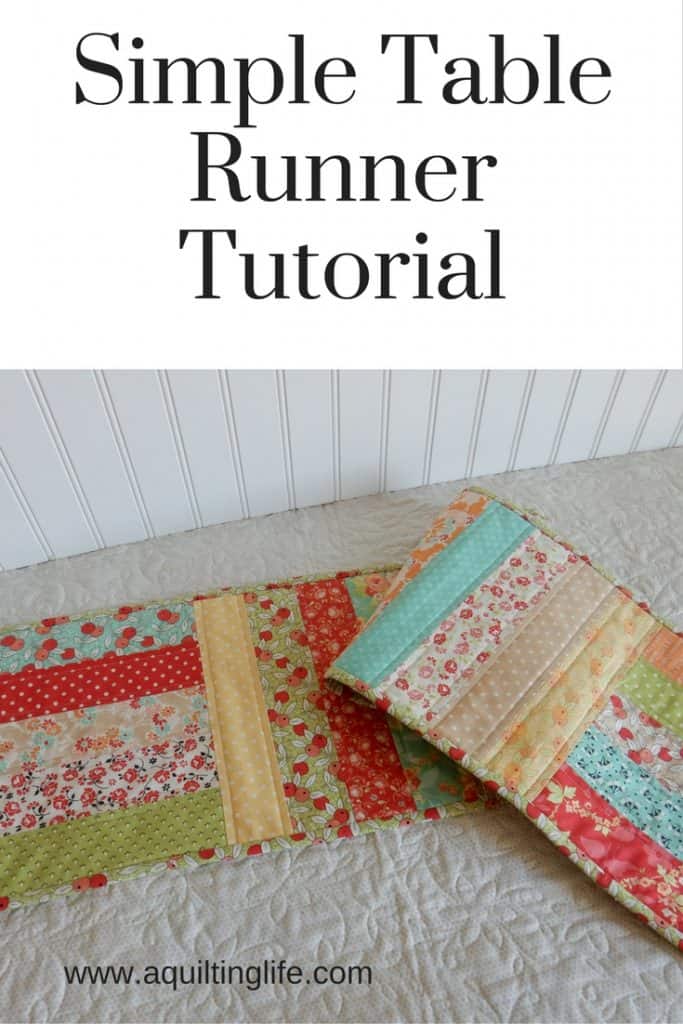 Simple Table Runner Tutorial A, How To Make A Simple Table Topper